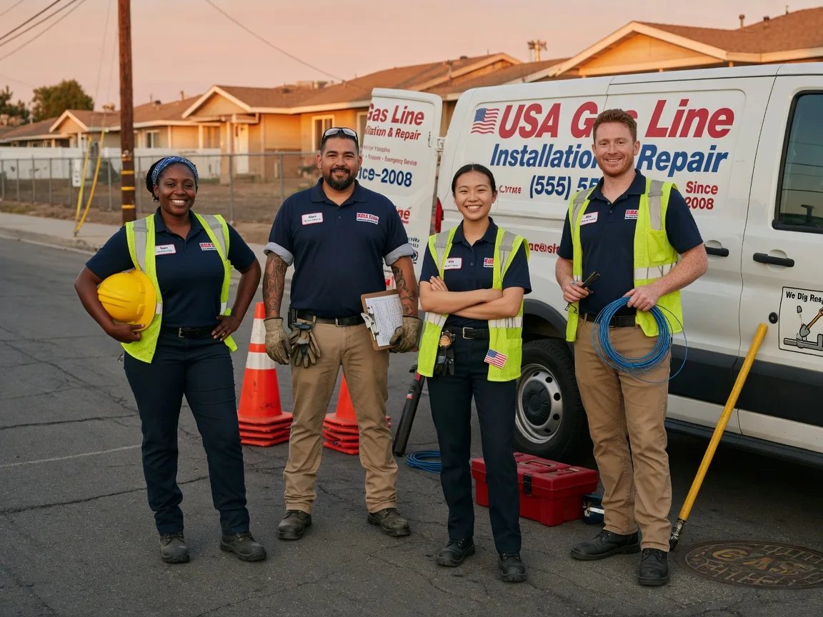 Gas Line Installation company in Hawkins, WI
